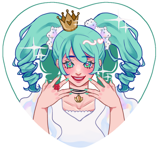 Hatsune Miku fanart, 2024.