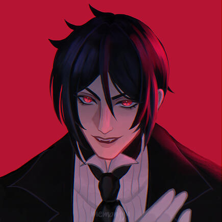 Sebastian (Black Butler) fanart, 2023.
